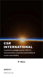 Mobile Screenshot of csrinternational.org